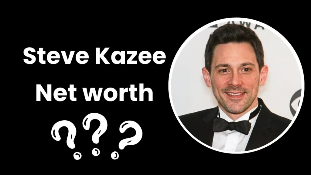 Steve Kazee Net Worth