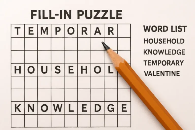 Top 10 Tips for Solving Fill-In Puzzles Faster