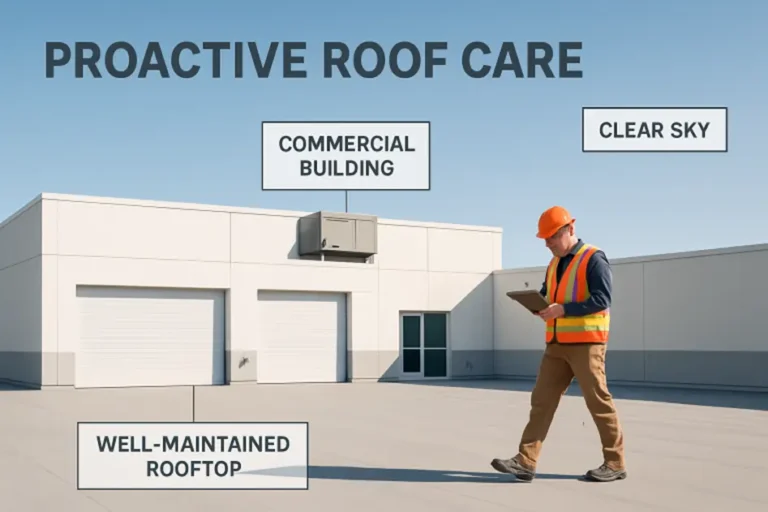 How Regular Roof Maintenance Can Extend the Life of Commercial Buildings